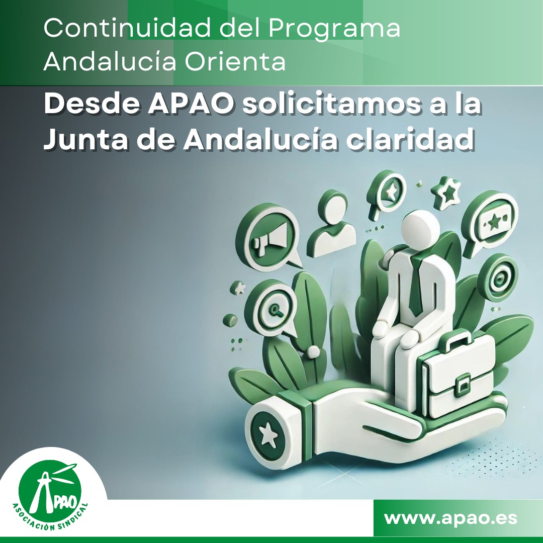 Solicitud de Claridad al SAE y Respuesta sobre la Continuidad del Programa Andalucía Orienta